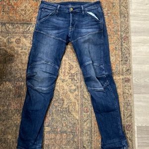 G-Star Mens Fitted Med Wash Jean 30/30